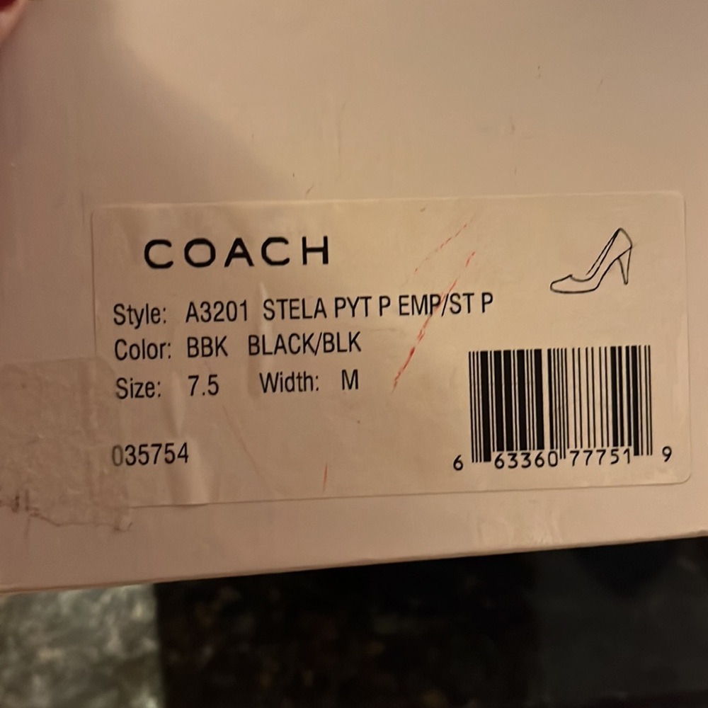 Coach Python Pump Shoe - Picture 6 of 6